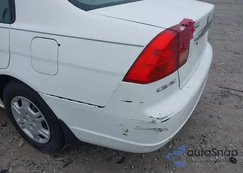 2001 Honda Civic Lx из США, поврежденный, VIN 1HGES16511L016072